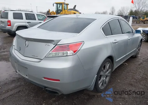 2012 Acura Tl 3.7 из США, поврежденный, VIN 19UUA9F78CA008225